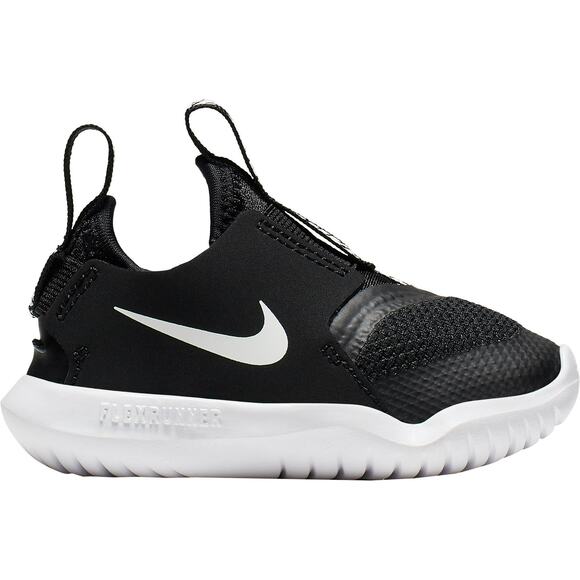 NWT Nike Boy's Flex Runner (Infant/Toddler), Black/White-Size 4C - Picture 1 of 6